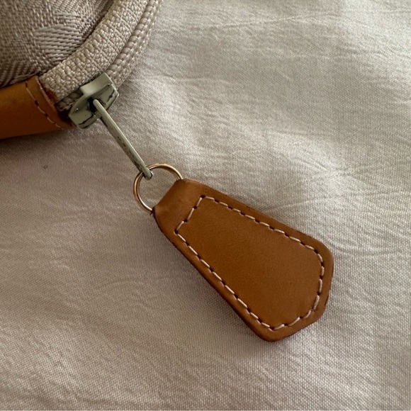 Christian Dior Trotter Beige Zip Coin Pouch - Picture 7 of 12